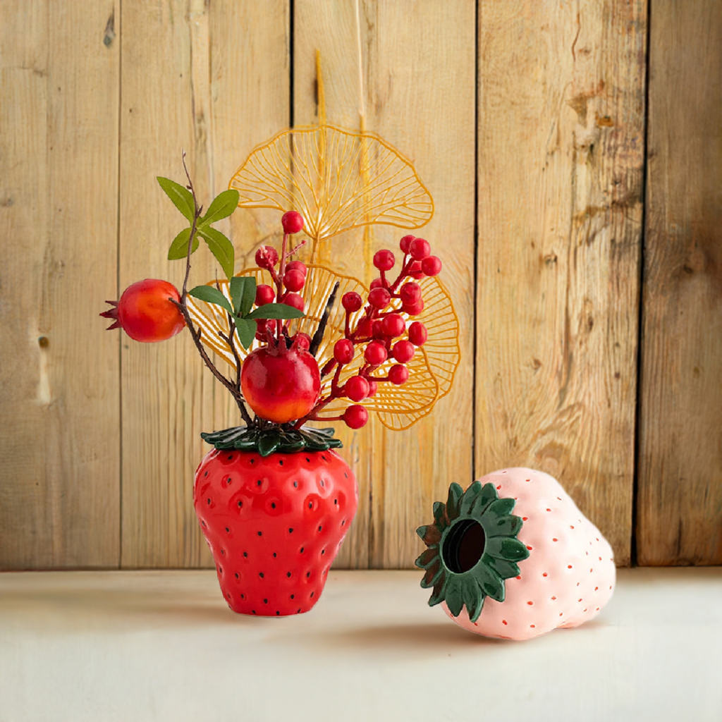 Strawberry Fields Vase