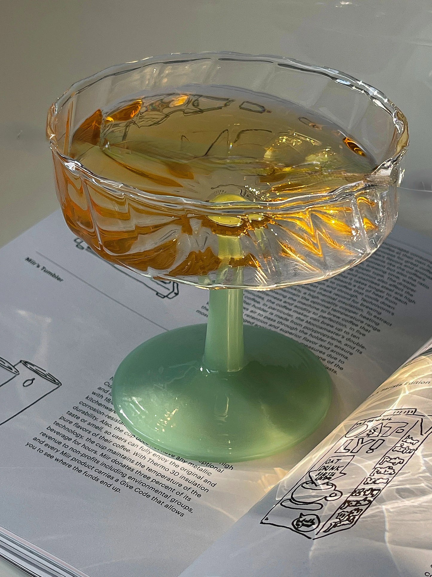 The Jade Stem Glass