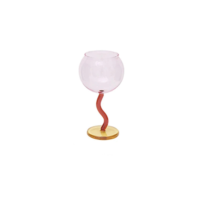 Wavy Hour Cocktail Glass