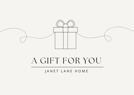 Janet Lane Home Gift Card