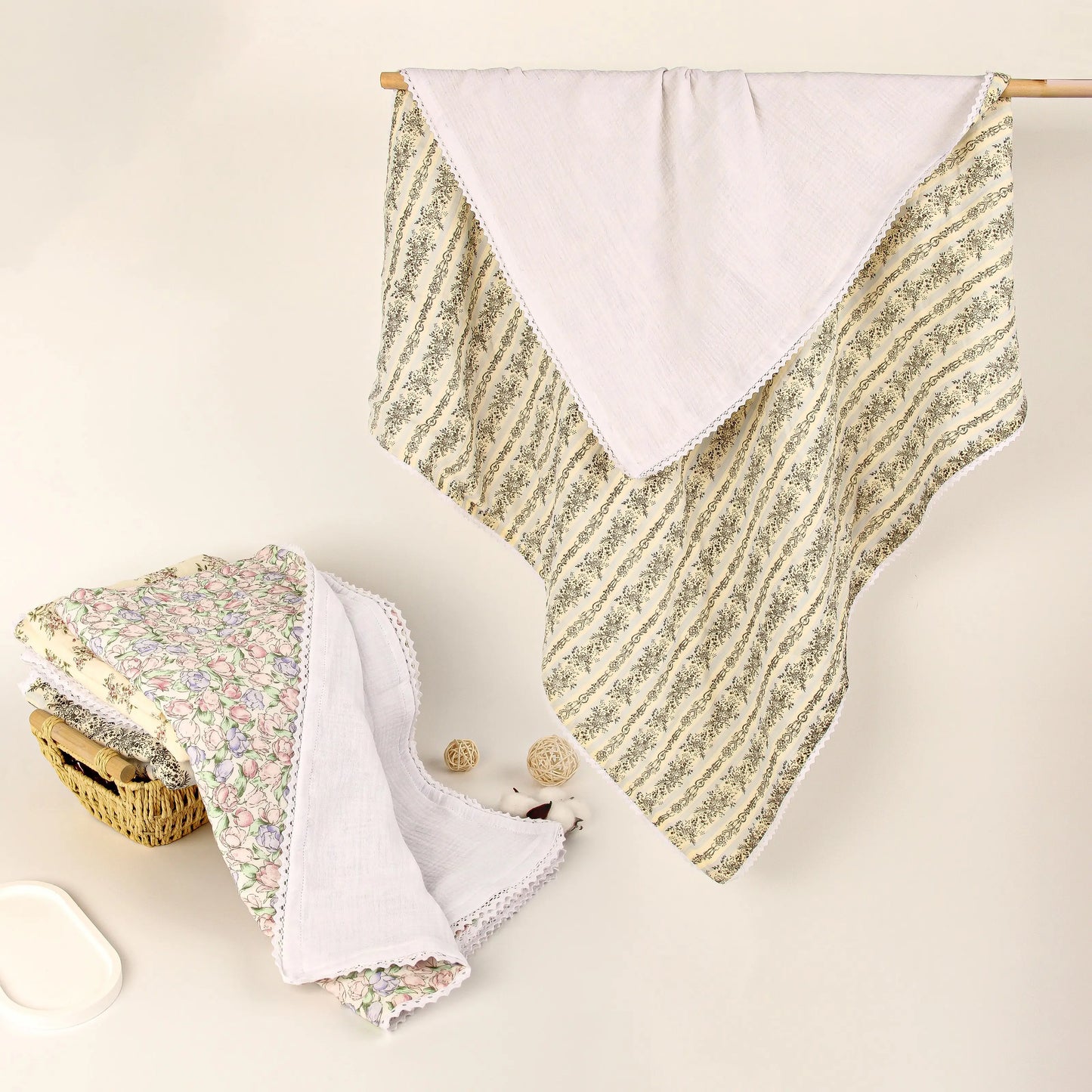 Bloom & Snuggle Baby Blanket