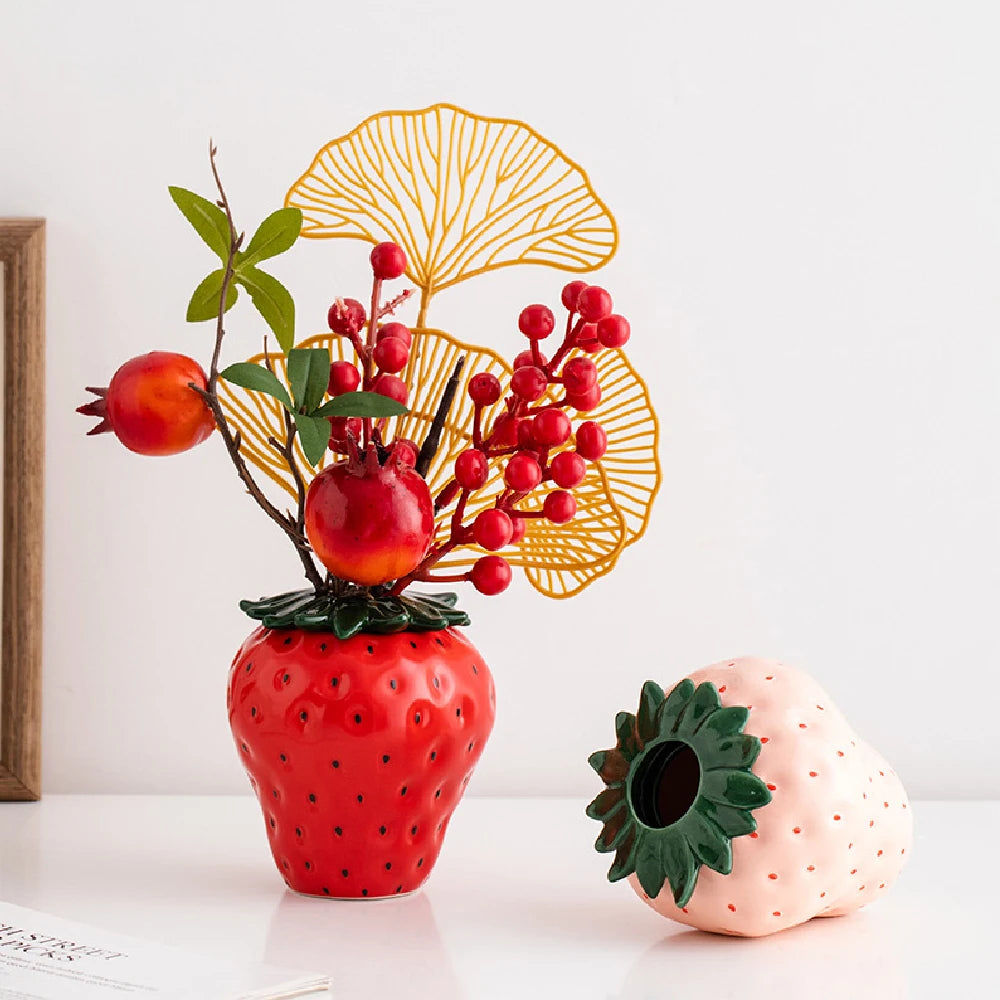 Strawberry Fields Vase