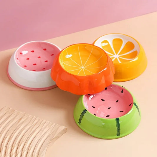 Fruit Slice Pet Bowl