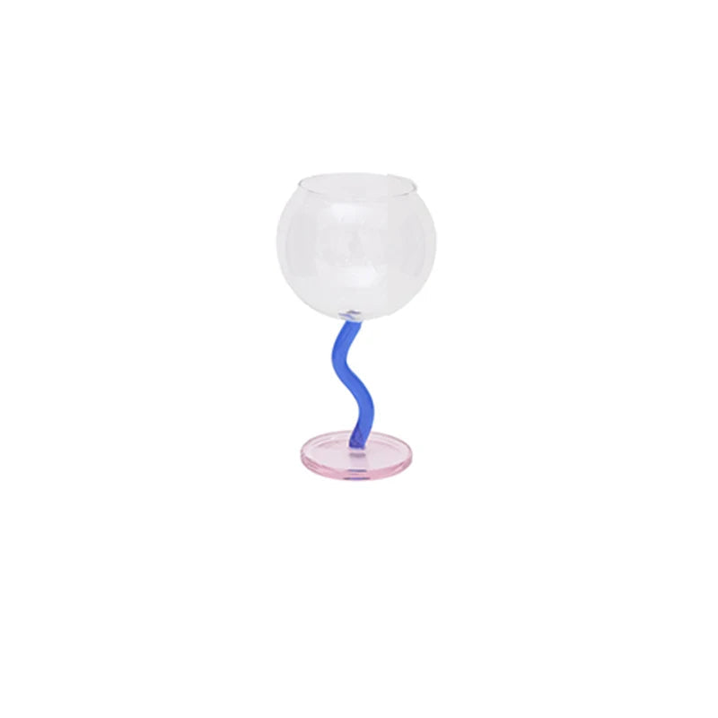 Wavy Hour Cocktail Glass