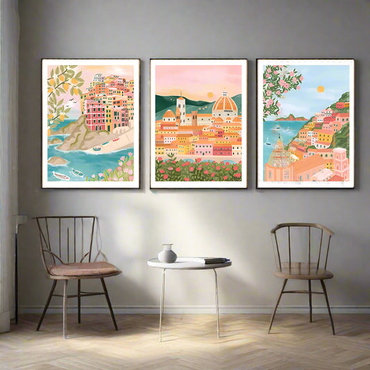 European Escape Posters