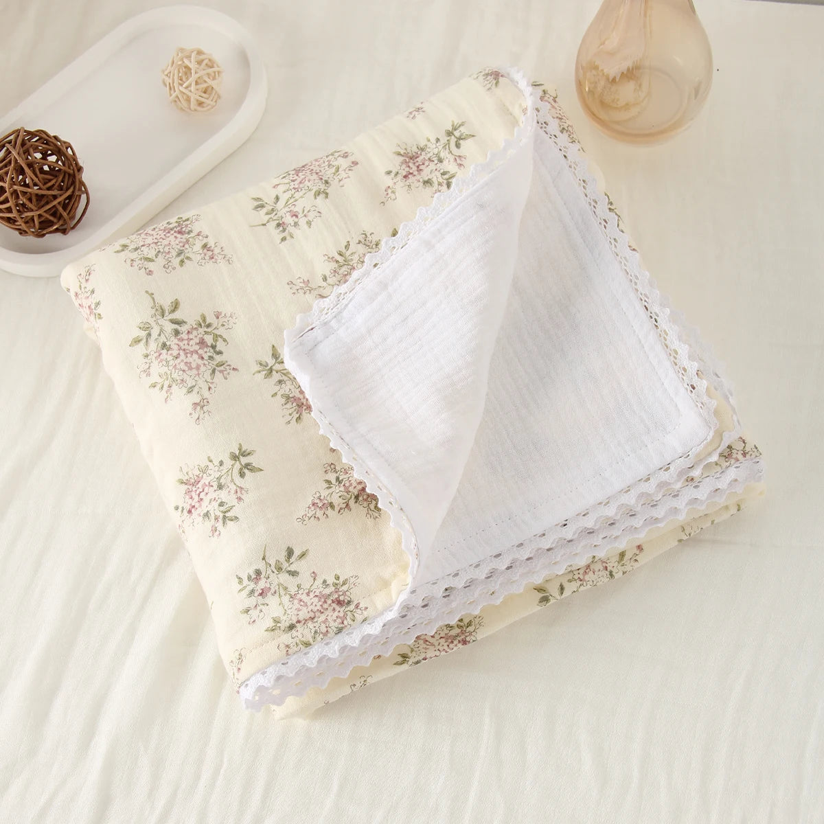 Bloom & Snuggle Baby Blanket