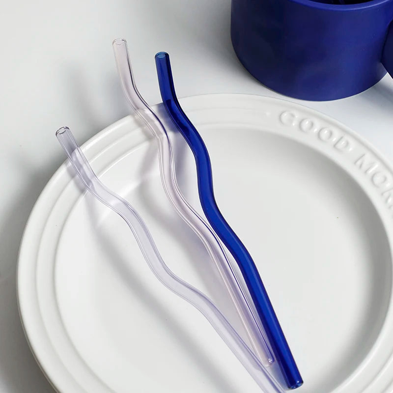 Whirl & Sip Glass Straw