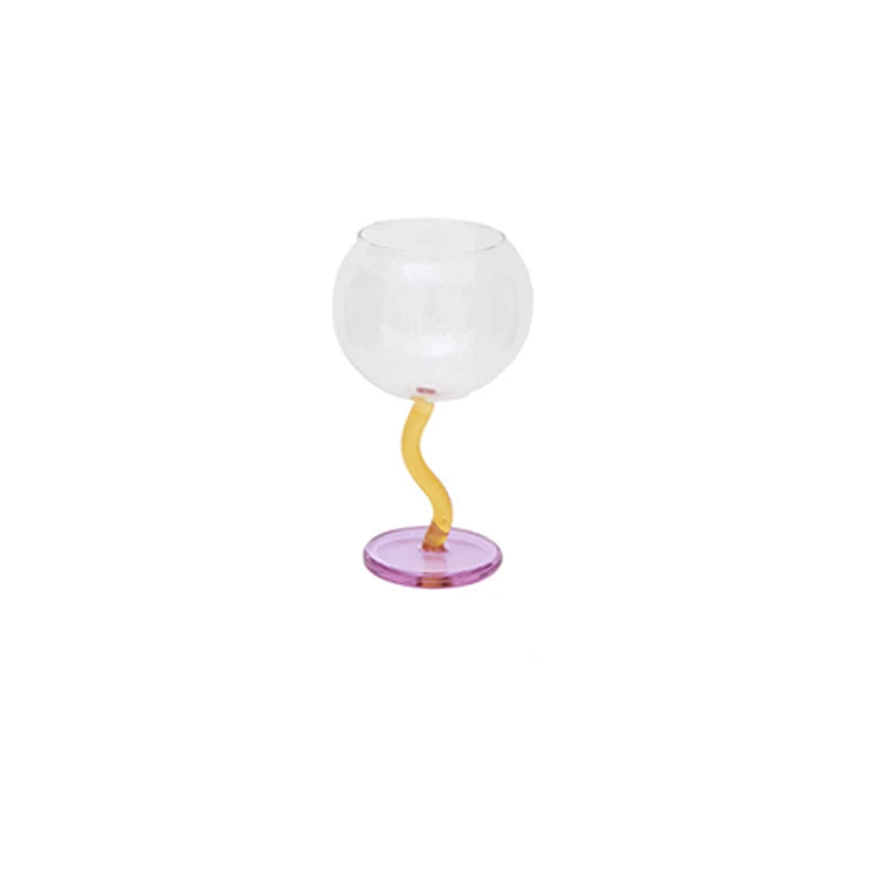 Wavy Hour Cocktail Glass